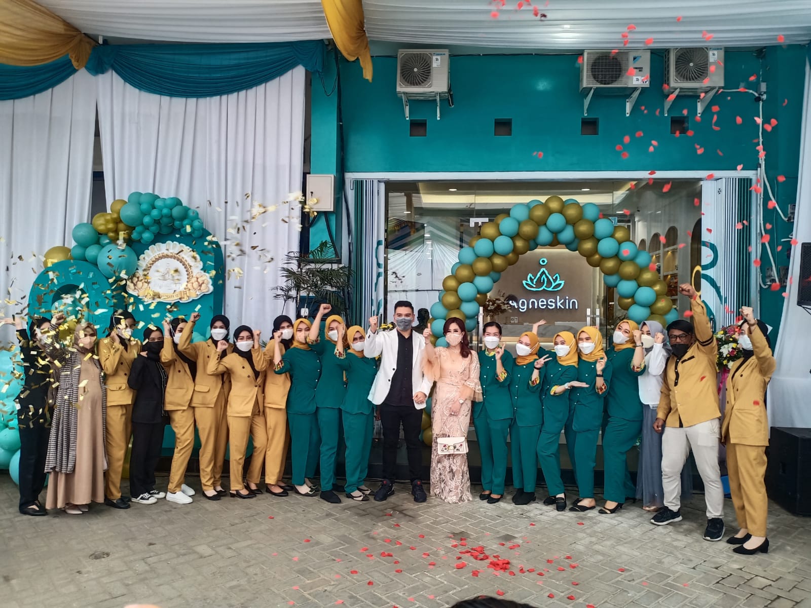 Grand Opening Klinik Agneskin Banjarmasin, Gabung Jadi Member Banyak Keuntungan