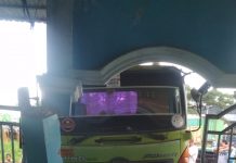 Mobil Truk Rem Blong Tabrak Langgar Baitul Rahim di Jalan Tol Basirih Banjarmasin
