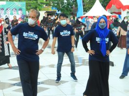 Sekda Banjarbaru Kampanyekan Belanja di Pasar Rakyat