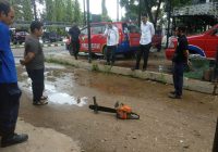 Bupati Semangati Petugas UPT Damkar Banjar, Siaga Hadapi Cuaca Ekstrem