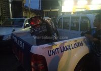 Belum Diketahui Identitas Pengendara Vixion Diduga Korban Tabrak Lari di Jalan Sungai Pantai Rantau Badauh