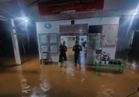 Rutan Barabai Malam Ini Masih Tergenang, Warga Binaan Wanita Diungsikan