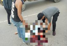Laka Lantas di Tanjung, Ibu dan Anak Meninggal Dunia Diduga Terlindas Roda Belakang Kanan Bus