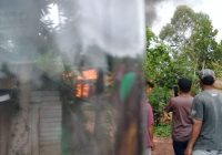 Api di Handil Jawa RT 6 Gambut Kabupaten Banjar Hanguskan Rumah Pak Guru Samad