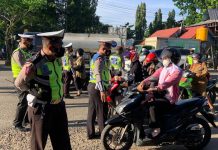 Polres Tanah Laut Gelar Kampanye Tertib Berlalu Lintas di Terminal Tanah Habang