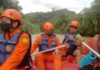 Puluhan Personel Gabungan Hentikan Sementara Cari Jumiah di Sungai Amandit