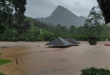Waspada Banjir Makin Parah, Debit Air Bendungan Telaga Langsat dan Bendungan Amandit Hulu Sungai Selatan Berstatus Siaga 1