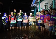 Banjir HST Berangsur Surut, EBR Sudah Salurkan Bantuan Kepada Warga Terdampak