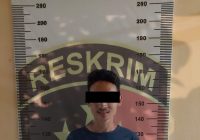 Tebaskan Mandau Ke Kaki Korbannya, Antarkan ZA Ke Dalam Sel Mapolsek Banjarmasin Selatan