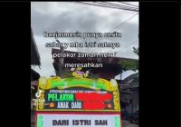 Ada Lagi Video Kedua Papan Nama Dari Istri Sah untuk Pelakor Sungai Jingah Banjarmasin, Sebut Nama Orangtua, Viral di Tiktok