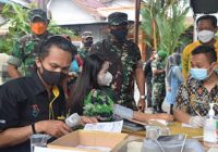 Kodim 1007/Banjarmasin Serbu Kompleks Jahri Saleh Sasar Warga yang Ingin Divaksin
