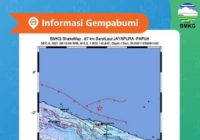 Gempa Magnitudo 5,3 Guncang Jayapura, Dirasakan Hingga Sentani