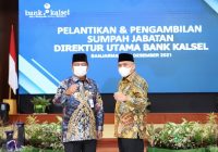 Gubernur Sahbirin Noor Minta Dirut Baru Bank Kalsel Sempurnakan Layanan