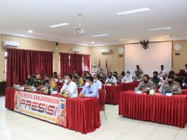 609 Personel Gabungan Amankan Natal dan Tahun Baru di Kota Banjarmasin
