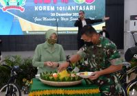 Rayakan HUT Ke-60 Korem 101/Antasari, Ini Pesan Danrem untuk Para Prajurit