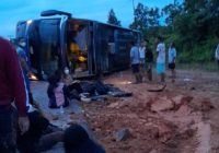 Bus Palangka-Pangkalan Bun Terguling, Dua Sales Farmasi Asal Banjarmasin Meninggal