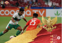 Babak Pertama Indonesia Unggul 1-0 Berkat Gol Witan Sulaeman di Menit 28