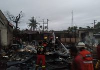 5 Rumah di Desa Pandahan Bati-Bati Luluh Lantak Dilalap si Jago Merah