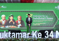 Kenakan Sarung Hijau Jokowi Buka Muktamar NU, Beri Pesan Soal Pemerataan Ekonomi Umat