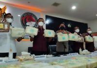 Polisi Gulung Jaringan Narkoba Timur Tengah, Sita 147 Ribu Kilogram Sabu