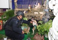 Jelang Ibadah Natal, Gegana Brimob dan Tim K-9 Polda Kalsel Sterilisasi Gereja di Banjarmasin