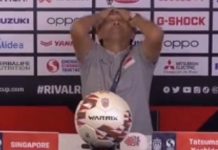 Pelatih Singapura Menangis, "Jika Saya Pep Guardiola, Silakan Kritik Saya"