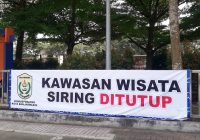 Pemko Banjarmasin Pasang Spanduk, Semua Siring Ditutup!
