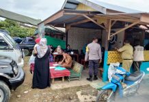 Warga Desa Wirang Tabalong Antusias Ikut Vaksinasi