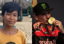 Pebalap WSBK Scott Redding Viralkan Bocah Penjual Gelang Mandalika