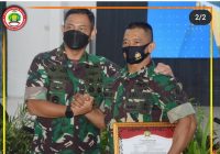 Juara 1 Binaraga Se-Kalsel, Serda Bambang Hariyanto Terima Penghargaan dari Danrem 101/Antasari Banjarmasin