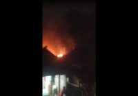 Tengah Malam Rohani Berduka, Rumahnya di Desa Halangan Kecamatan Pugaan, Tabalong Hangus Terbakar