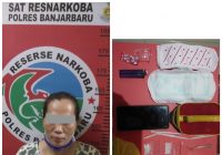 Sabu Banjarbaru, Satresnarkoba Polres Amankan Perempuan Usia 41 Tahun
