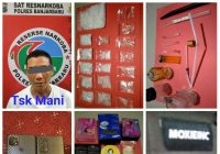 Sabu Banjarbaru, Geledah Sebuah Rumah di Kompleks Lutfia Tunggal Temukan 18 Paket dan Barang Bukti Lain