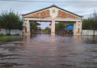Banjir Rob Ganggu Aktivitas Perkuliahan di Universitas Lambung Mangkurat Banjarmasin