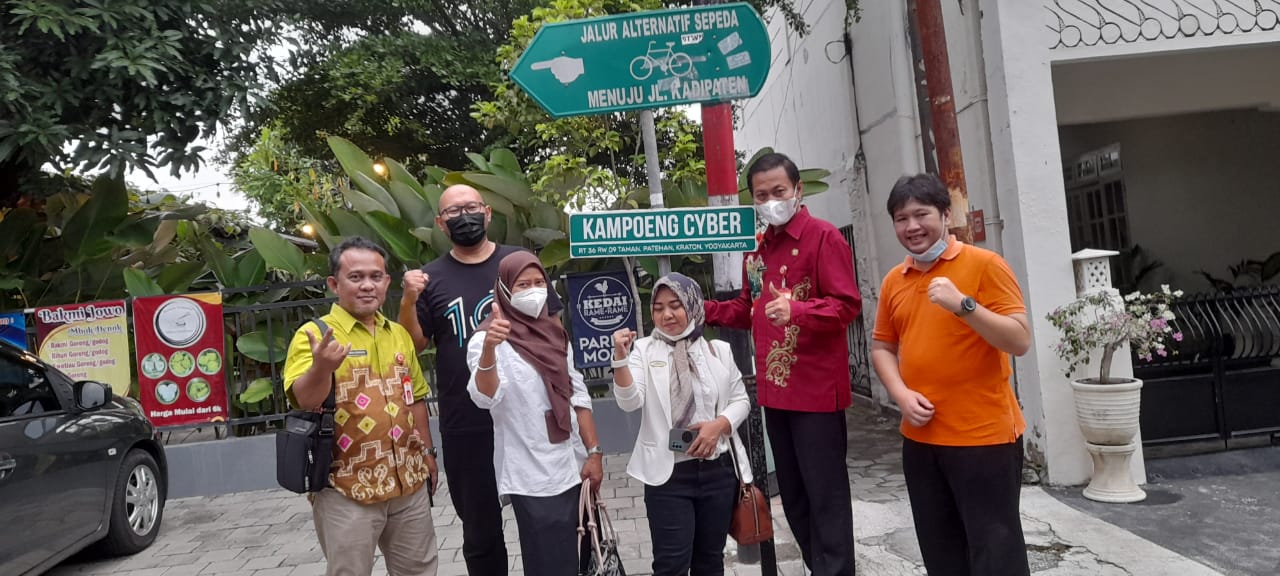 Timba Ilmu Guna Kembangkan Kampung Tematik di Banjarbaru, Wakil Wali Kota Kunjungi Kampung Cyber di Patehan