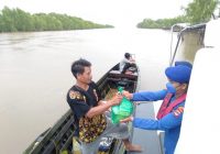 Jumat Berkah Satpolairud Polres Tanah Laut
