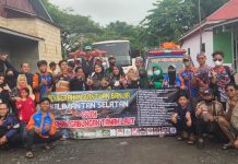 Relawan Remaja Tanah Laut Salurkan Bantuan Untuk Korban Banjir di Hulu Sungai