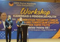 Kader Nasdem Ikuti Training ESQ, Guna Bentuk Karakter Insan Politik yang Bermanfaat