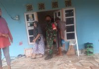 Lantai Rumah Ambruk di Karang Anyar Gambut, 8 Jiwa Mengungsi
