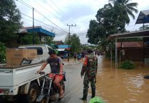 Banjir di Pengaron Berangsur Surut, Sebagian Warga Kembali ke Rumah Masing-masing