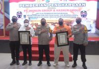 Peduli Kepada Anak-anak Terdampak Covid-19, Kapolda Beri Penghargaan Kepada PT Jhonlin Group dan Hasnur