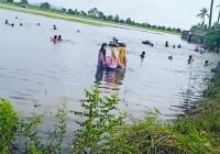 Danau Kecil di Tambak Maron, Kurau, Kabupaten Tanah Laut Mendadak Viral Jadi Tempat Wisata Dadakan Warga
