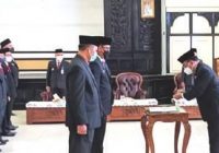 Gerbong Pemkab Tabalong Bergerak, Bupati Rotasi Sejumlah Pejabat Eselon II