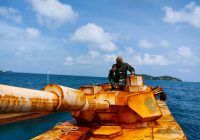 Benda Mirip Tank Ditemukan Nelayan di Perairan Pulau Buruan, TNI AL Lakukan Penyelidikan