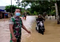 Barabai Kabupaten HST Masih Terendam Banjir