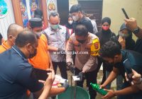 Satres Narkoba Polresta Banjarmasin Musnahkan 1,8 Kg Sabu dan 128 Butir Extacy