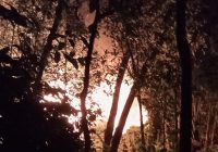 Kebakaran di Jangkung Gang Nusantara Tabalong, Rumah Murdi Tinggal Arang