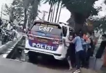 Mobil PJR Pengawal Gubernur Jambi Tabrakan Beruntun, Satu Pengendara Dilarikan ke Rumah Sakit