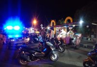 Malam-malam Personel Polsek Haruai Sisir Tempat Nongkrong dam Kumpul Warga