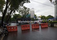 BREAKING NEWS: Aksi Demo di DPRD Kalsel, Jalan Lambung Mangkurat Ditutup